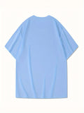 Men's Summer Cotton Casual Sports T-Shirt with Mountain Print, Short Sleeve, Round Neck thumbnail 9