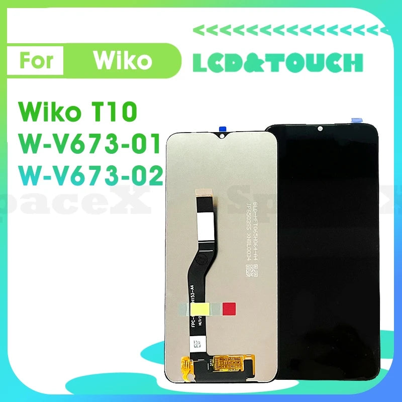 T10 6.5" LCD Touch Screen Digitizer Assembly Replacement for Wiko T10 V673-01/02