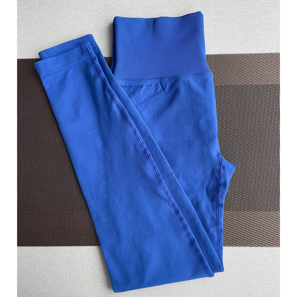 TKITK Women's High Waist Yoga Leggings Seamless Butt Lifting Gym Pants