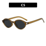 Oval Rice Nail Retro Fashion Sunglasses – Customizable Myopia Lenses 0~-6.0 thumbnail 24