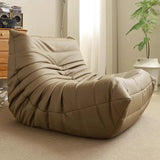 MOMO Caterpillar Single Recliner Lazy Sofa Wabi-Sabi Style Fabric Lounge Chair 78x103cm thumbnail 29