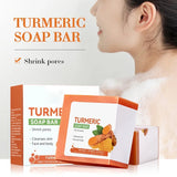 Handmade Turmeric Soap 100g – Brightening Face & Body Cleanser for Dark Underarms, Legs & Tender Skin Care thumbnail 2