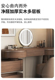Luxury Modern Bedroom Dressing Table with Mirror, Makeup Stool, and Storage Drawers thumbnail 23