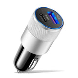 Mini 70W PD QC 3.0 Fast Charging Car Charger USB Type-C Dual Port Adapter thumbnail 16
