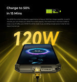 OUKITEL WP30 Pro 5G Rugged Smartphone Android 13 – 24GB + 512GB, Dual Display, 11000mAh, 120W Fast Charge thumbnail 16