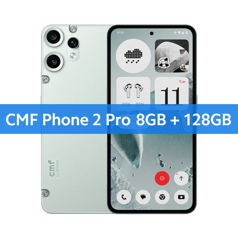 CMF Phone 2 Pro Global Version 5G Smartphone 6.77" AMOLED 120Hz 50MP Triple Camera 5000mAh NFC