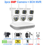 Smar 6MP Dual-Lens Wireless CCTV System 8CH NVR Kit with Audio & Night Vision thumbnail 42