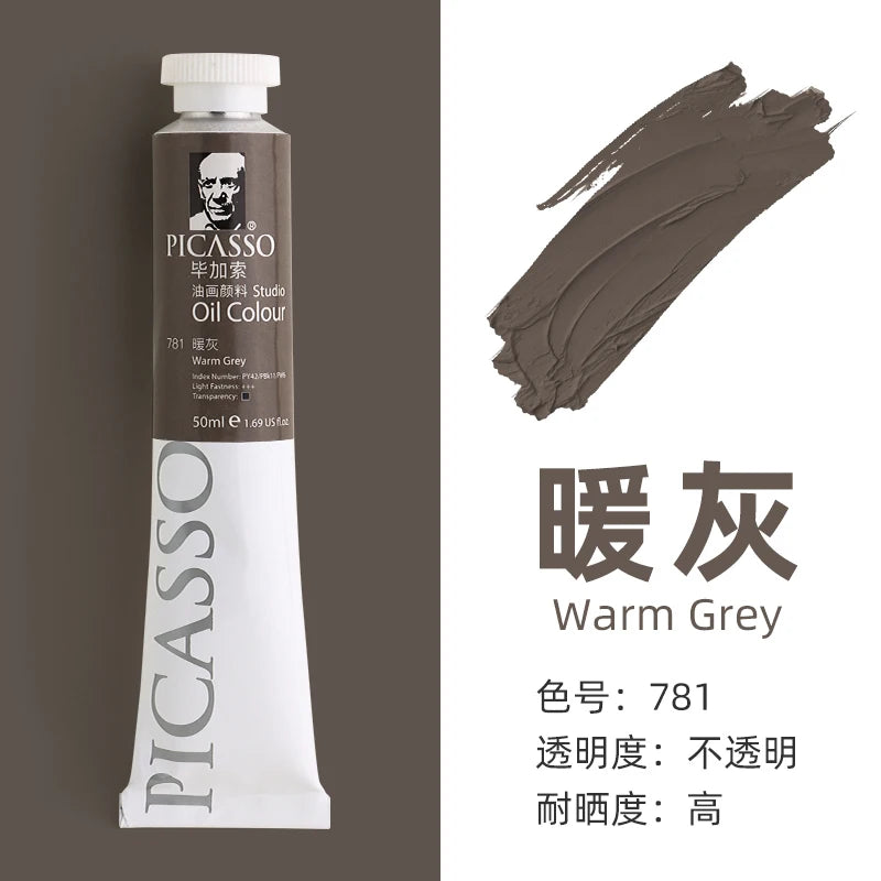 170ml Phoenix Large Tube Oil Paint – Non-Toxic, High Tint Strength, Mixable Artist Paint for Canvas & DIY Art