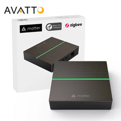 AVATTO Tuya Matter Smart Wired Gateway Hub – ZigBee Smart Home Bridge, Voice Control with Siri, Google Home & Alexa