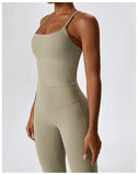 Seamless 2-Piece Women’s Yoga Set – Fitness Leggings & Sports Bra Workout Suit thumbnail 69
