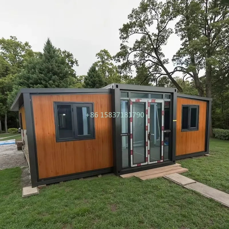 Expandable Folding Container House 20ft & 40ft Prefab Tiny Home Fast Assembly Flat Pack