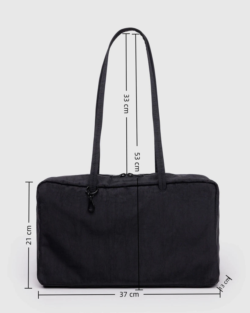 Large Capacity Square Shoulder Bag – Casual Canvas Bowler Handbag for Everyday Use