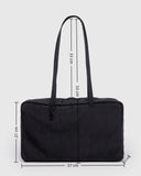 Large Capacity Square Shoulder Bag – Casual Canvas Bowler Handbag for Everyday Use thumbnail 7