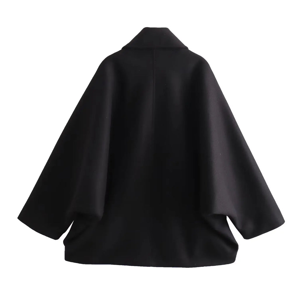 MUJER Oversize Long Jacket for Women – Autumn/Winter Trench Coat Bomber Style