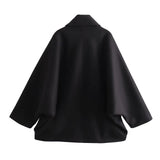 MUJER Oversize Long Jacket for Women – Autumn/Winter Trench Coat Bomber Style thumbnail 8