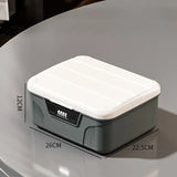 Safe Security Storage Box – Password Lock Organizer for Passport, Cash, Jewelry, and Documents thumbnail 15