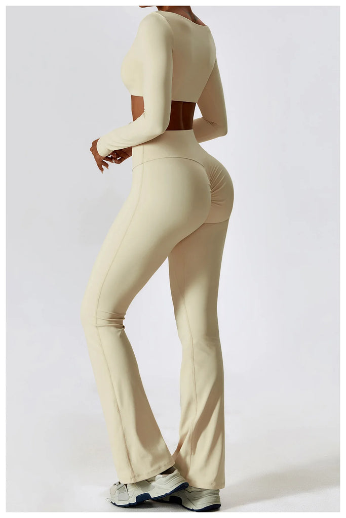 Seamless 2-Piece Women’s Yoga Set – Fitness Leggings & Sports Bra Workout Suit