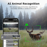 SECTEC 4G 2K 5MP Solar-Powered Trail Camera with Night Vision and PIR Motion Detection thumbnail 5