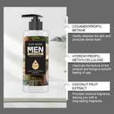 Men's Eucalyptus Coconut Body Wash 100ml – Deep Cleansing, Refreshing Scent, Long-Lasting Fragrance thumbnail 2