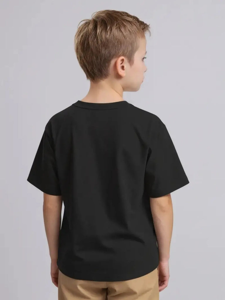 Kids Graphic Print T-Shirt Summer Short Sleeve Loose Fit Tee 7–15 Years