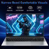 LENO 15.6" Laptop 32GB RAM 2TB SSD Intel 6500Y Windows 11 Notebook with Backlit Fingerprint & 5000mAh Battery thumbnail 8