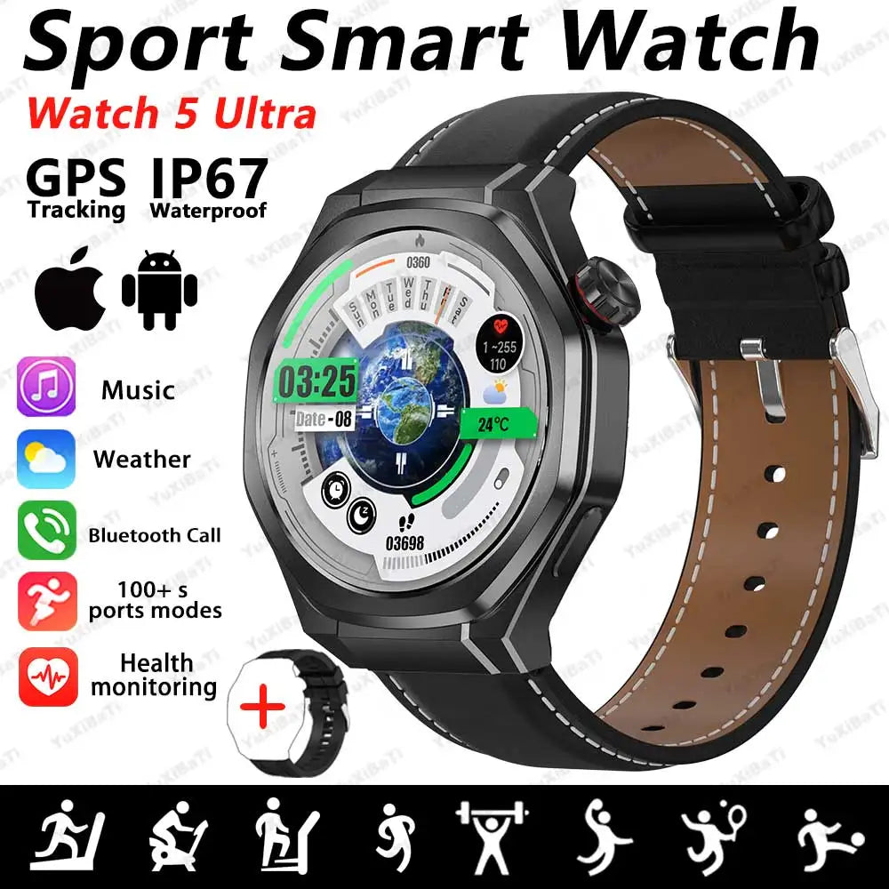 Huawei GT5 Pro Smart Watch for Men — 2025 Edition