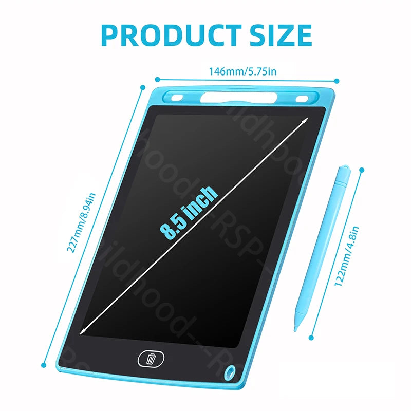 8.5 Inch LCD Writing Tablet Digital Drawing Board Portable Handwriting Pad for Kids Birthday Xmas Gift