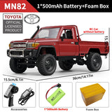 MN82 LC79 1:12 Retro 4WD RC Pickup Truck with LED Lights – Professional Remote Control Off-Road Model thumbnail 20