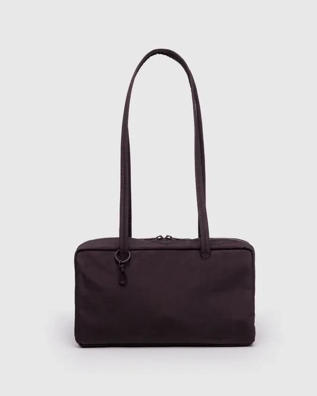 Large Capacity Square Shoulder Bag – Casual Canvas Bowler Handbag for Everyday Use