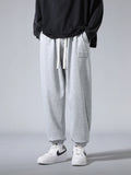 Men’s Big Size Hip Hop Jogger Sweatpants 6XL–8XL Loose Fit Cotton Blend Pants thumbnail 8