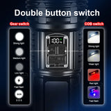 UltraBright™ 1500W Rechargeable LED Flashlight – 6,000M Long Range Tactical Torch (Built-in Power Bank) thumbnail 4