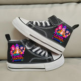 Children's High-Top Canvas Kpop Demon Hunter Sneakers – Breathable Kids Sports Shoes thumbnail 16