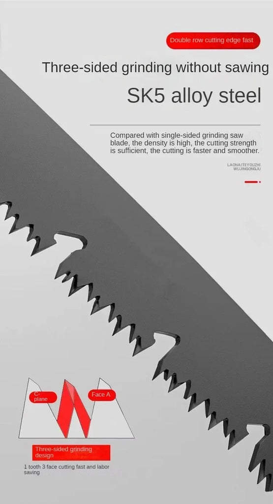 Multifunctional Folding Hand Saw – Portable Outdoor Saw for Camping, Gardening & Woodworking