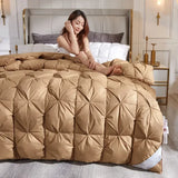 Five-Star Hotel Style Goose Down Duvet – Warm Winter Quilt for Single & Double Beds – Soft Quilted Polyester Comforter 150x200cm to 200x230cm thumbnail 37
