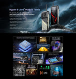HOTWAV Hyper 8 Ultra Rugged Walkie-Talkie 5G Smartphone 12GB 512GB 12000mAh 108MP NFC Android 15 thumbnail 11