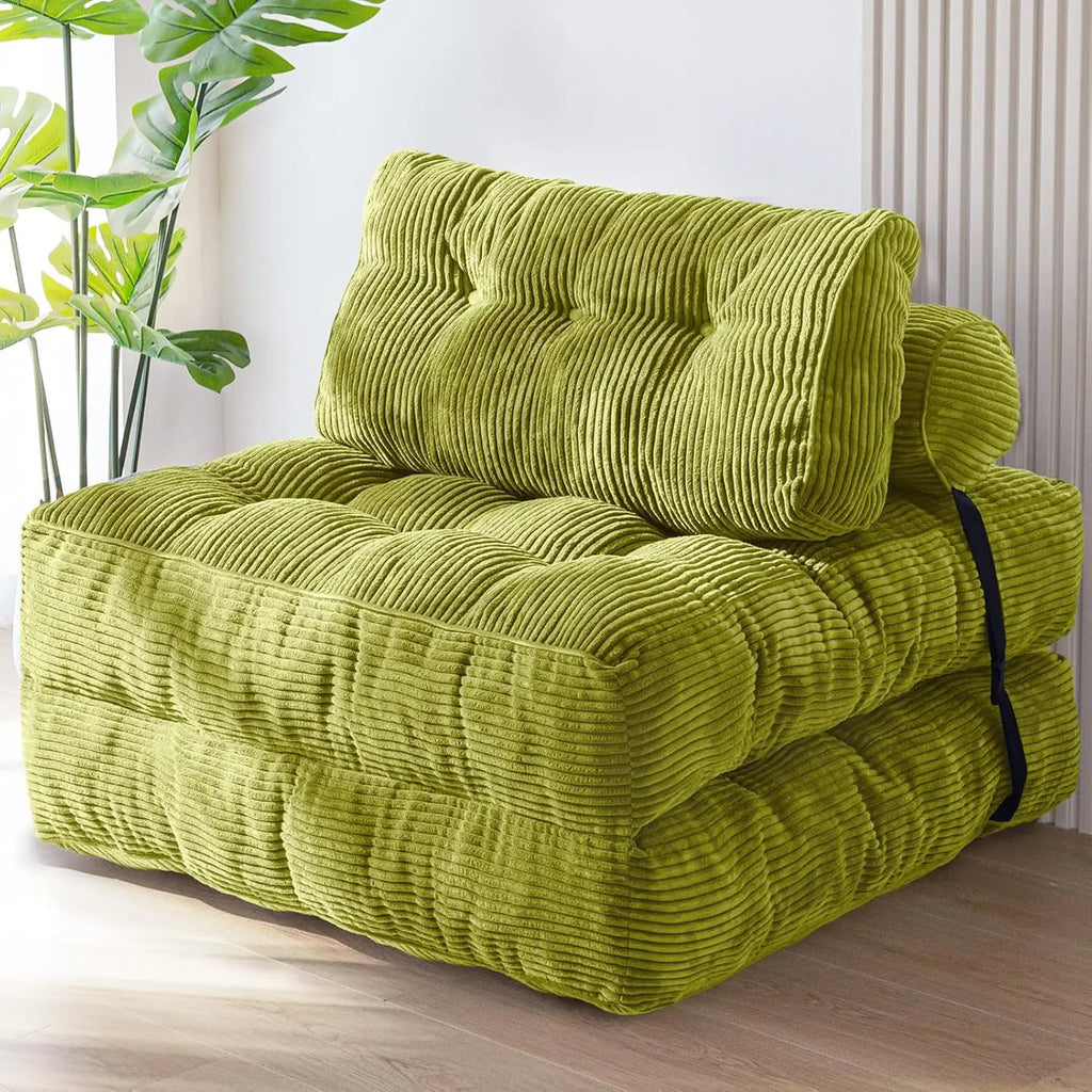 Vacuum Compression Foldable Fabric Sofa Bed – Nordic Modular Corner Couch