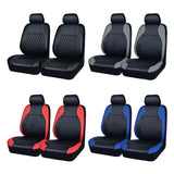 All Season Quilted PU Leather Car Seat Cover Set – Full Surround Waterproof Universal Fit for Sedan, SUV & Pick-Up Truck thumbnail 11