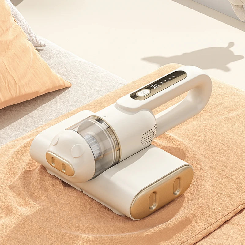 UV Mite Vacuum Cleaner 12000Pa Strong Suction with HEPA Filter and Medical UV Light for Mattress and Bed Cleaning
