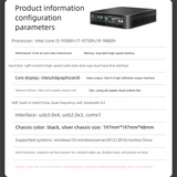 Core i9-9880H Mini Desktop PC – High-Performance Gaming & Office Mini Host thumbnail 8