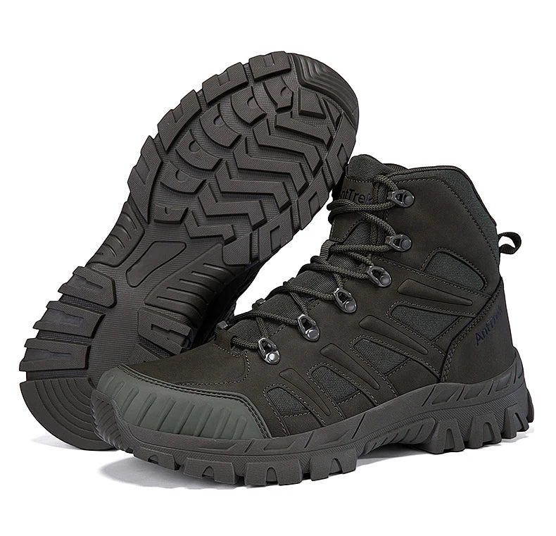 Men’s Outdoor Hiking Shoes – Lightweight, Anti-Slip & Breathable