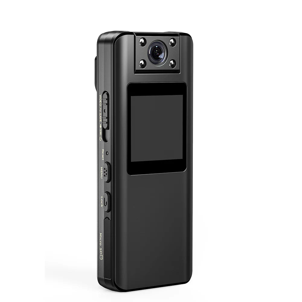 BOBLOV A22 Mini Body Camera 1080P HD with Night Vision, Magnetic Mount and LCD Screen