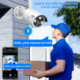 Hiseeu 3/5MP WiFi CCTV Camera Security System 10CH NVR Wireless Surveillance with IR Night Vision thumbnail 2