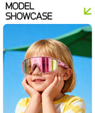 SCVCN Kids Photochromic Cycling Sunglasses UV400 TR90 Lightweight Sports Glasses for Boys and Girls Age 6–14 thumbnail 20