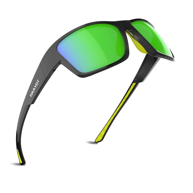 SUUKAA Outdoor Polarized Sports Sunglasses for Men and Women UV400 TR90 Frame Driving Fishing Cycling Glasses