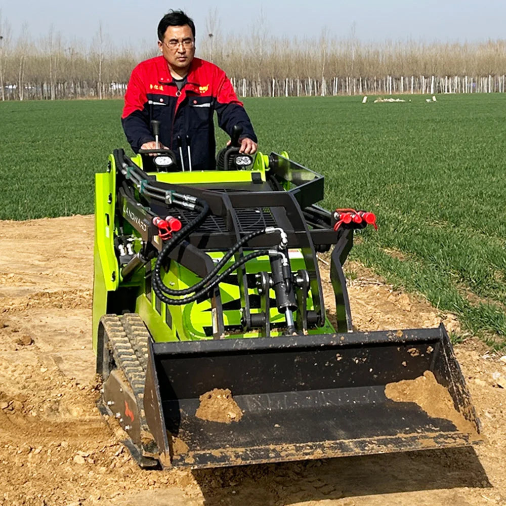 Crawler Skid Steer Loader – Multifunctional Compact Track Loader, Front-End Loader, Customized Chinese Skid Steer