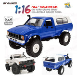 WPL C24-1 1:16 Scale 4WD RC Rock Crawler Truck with LED Lights – 2.4G Remote Control Off-Road Buggy thumbnail 8