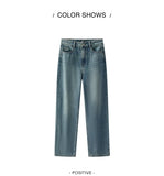 Semir Women’s Vintage Wide-Leg Jeans 2025 Spring Soft Cotton Denim Trousers thumbnail 19