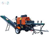 Customized Automatic Wood Processor - Electric/Diesel/Gasoline Firewood Splitter with Industrial Sawing System thumbnail 1