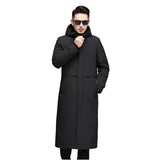 Men’s Detachable Fur One-Piece Winter Coat – Thick Faux Mink Fur Lined thumbnail 5