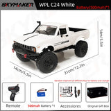 WPL C24-1 1:16 Scale 4WD RC Rock Crawler Truck with LED Lights – 2.4G Remote Control Off-Road Buggy thumbnail 23